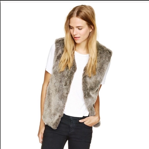 Aritzia Fur Vest - Picture 2 of 3